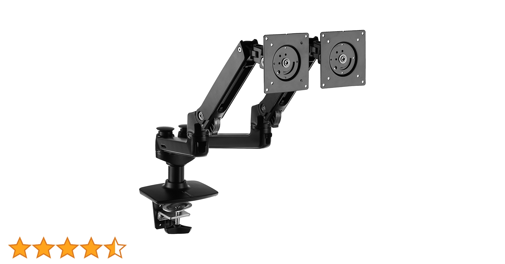 未使用Amazonベーシック デスクマウントシングル-ディスプレイ32インチまで Amazon.co.jp: Amazonベーシック デスクマウントシングル